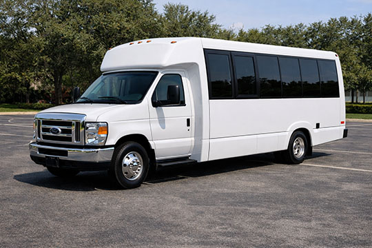 18-passenger minibus available for charter in Fairfax, VA