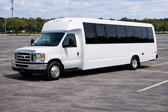 25-passenger minibus available for charter in Fairfax, VA